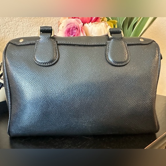 Coach Navy Satchel Handbag/Shoulder Bag Mini Bennett Bag. 💙 - Picture 2 of 16